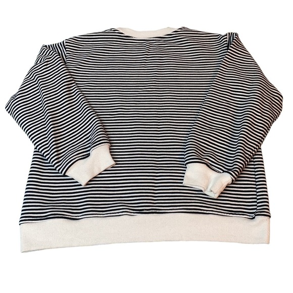 Bonpoint Cherry-Print Striped Girls Sweatshirt - Picture 7 of 7